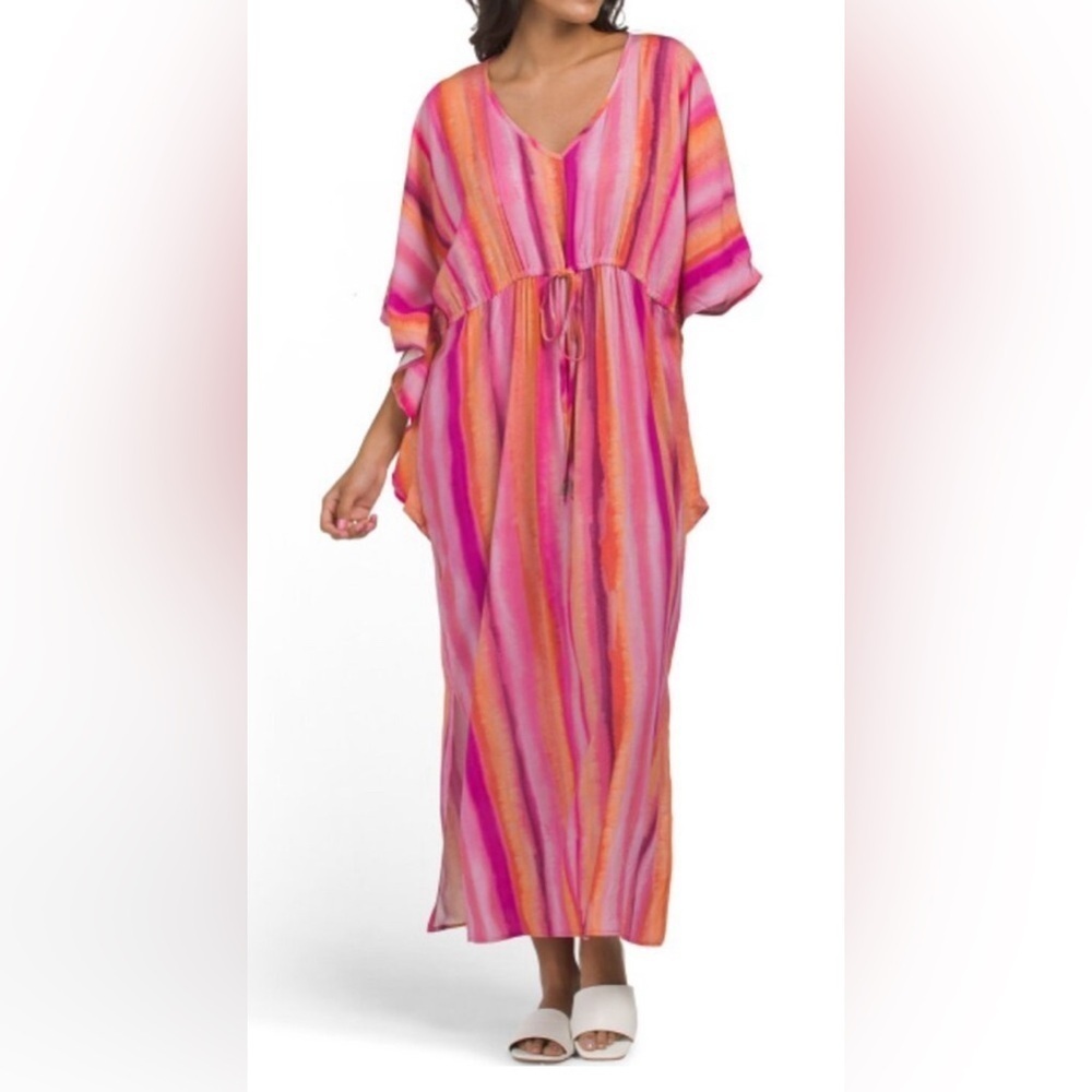 Anthropologie Kaftan Maxi Dress